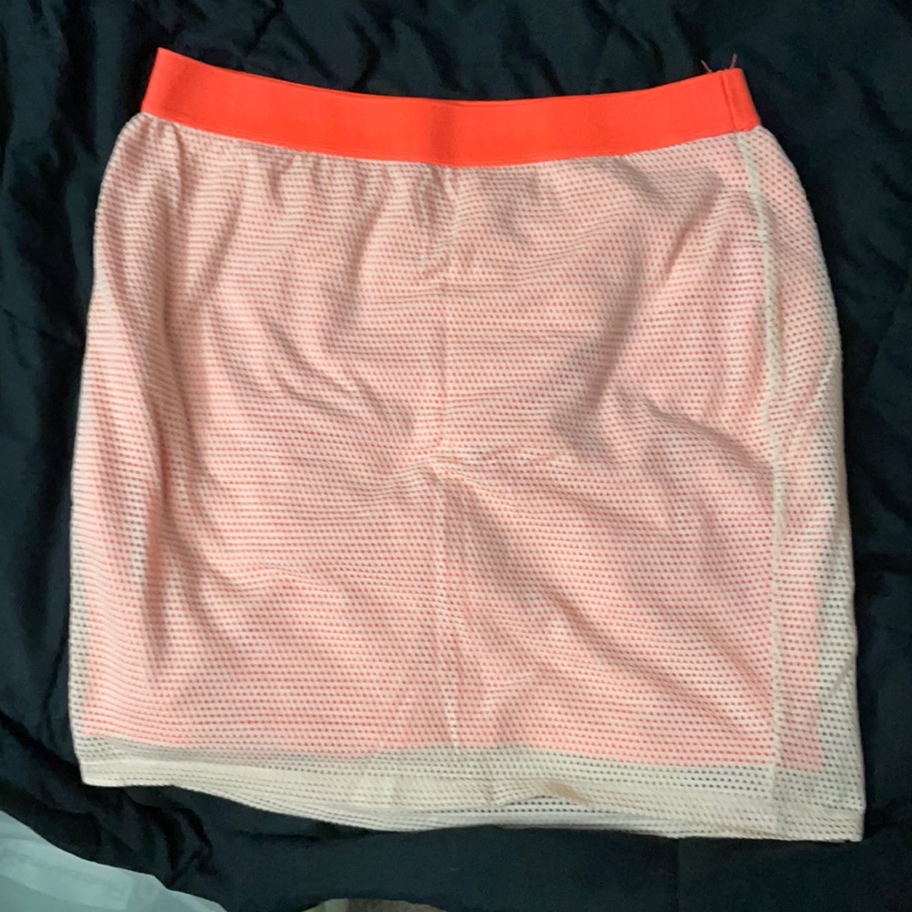 Target orange skirt with tan overlay size medium